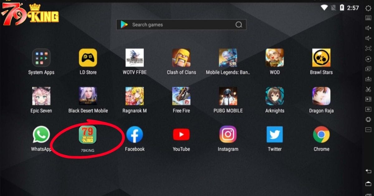 79KING chạy mượt trên LDPlayer